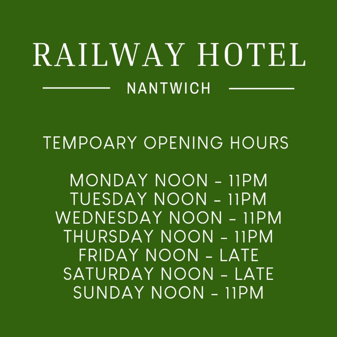 The Railway Hotel Nantwich Εξωτερικό φωτογραφία